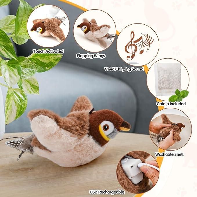 FLAPPING CAT TOY