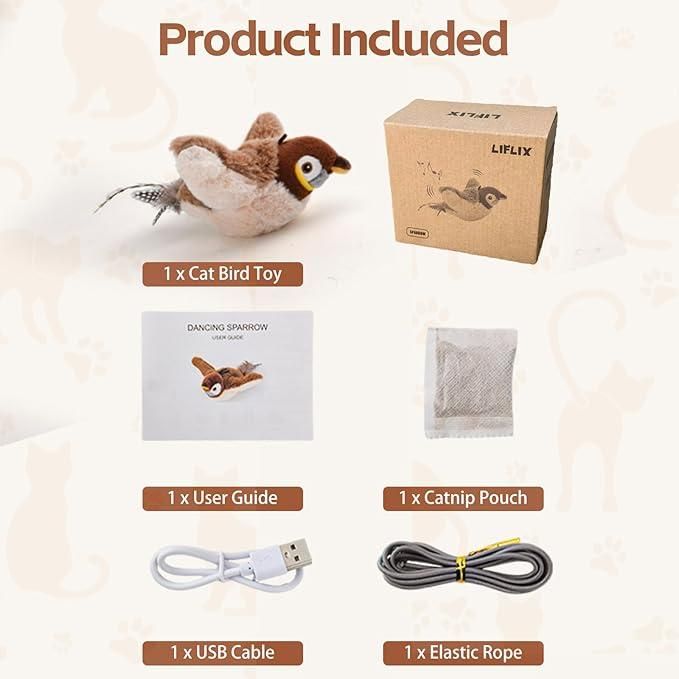 FLAPPING CAT TOY